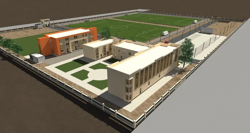 Douda Football Academy, view 2